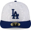 kepure-plokscia-melyna-priglundanti-59fifty-day-low-profile-los-angeles-dodgers-mlb-new-era