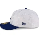 kepure-plokscia-melyna-priglundanti-59fifty-day-low-profile-los-angeles-dodgers-mlb-new-era