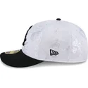 kepure-plokscia-juoda-priglundanti-59fifty-day-low-profile-chicago-white-sox-mlb-new-era