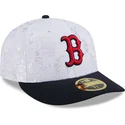 kepure-plokscia-tamsiai-melyna-priglundanti-59fifty-day-low-profile-boston-red-sox-mlb-new-era