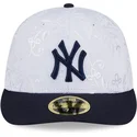 kepure-plokscia-tamsiai-melyna-priglundanti-59fifty-day-low-profile-new-york-yankees-mlb-new-era