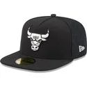 kepure-plokscia-juoda-priglundantis-59fifty-day-a-frame-chicago-bulls-nba-new-era