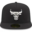 kepure-plokscia-juoda-priglundanti-59fifty-day-a-frame-chicago-bulls-nba-new-era