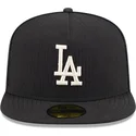 kepure-plokscia-juoda-priglundantis-59fifty-day-a-frame-los-angeles-dodgers-mlb-new-era