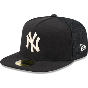 Czarna dopasowana czapka z daszkiem 59FIFTY Day A Frame New York Yankees MLB od New Era