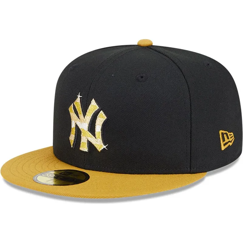 kepure-plokscia-juoda-priglundanti-dorado-59fifty-day-new-york-yankees-mlb-new-era