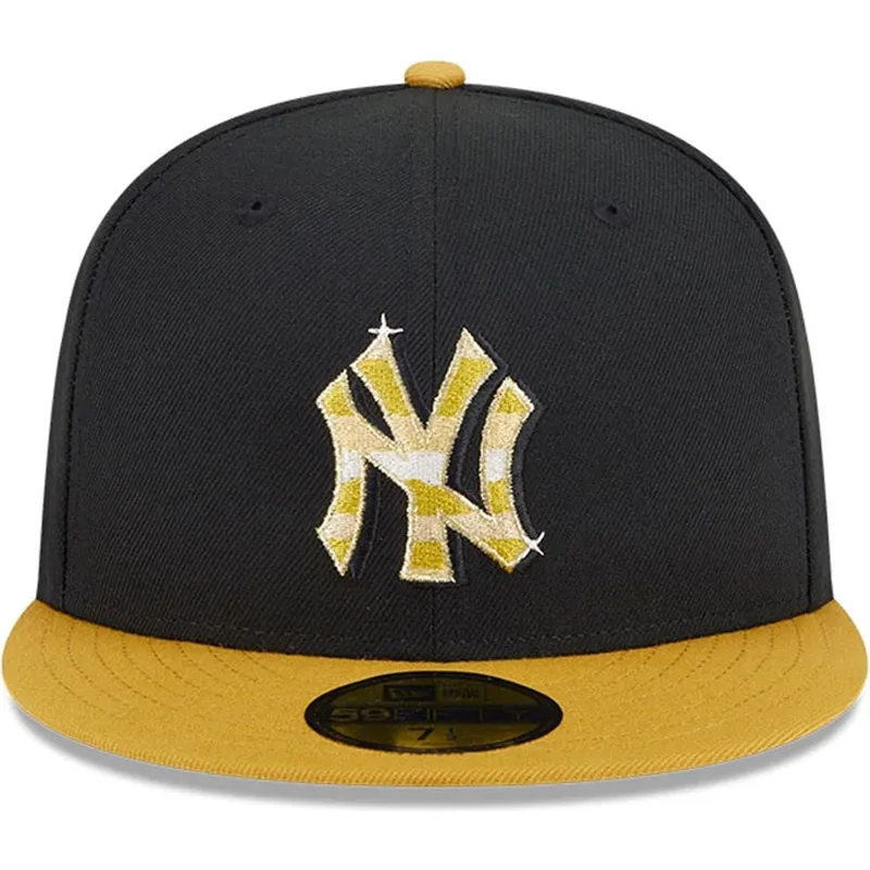 kepure-plokscia-juoda-priglundanti-dorado-59fifty-day-new-york-yankees-mlb-new-era