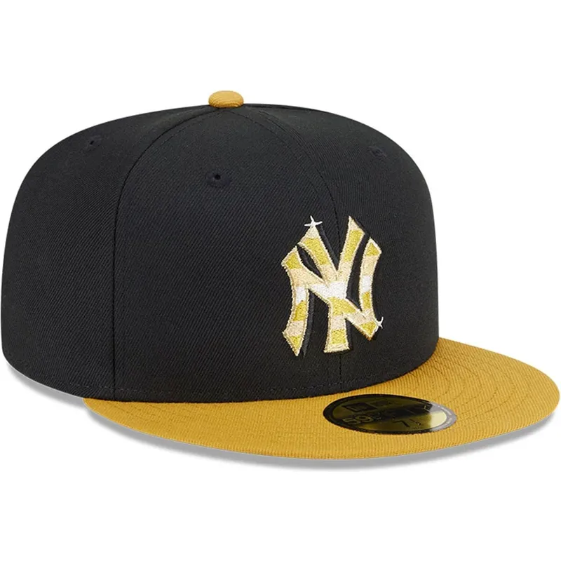 kepure-plokscia-juoda-priglundanti-dorado-59fifty-day-new-york-yankees-mlb-new-era