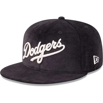 Czarna dopasowana czapka z daszkiem 59FIFTY Day Los Angeles Dodgers MLB New Era