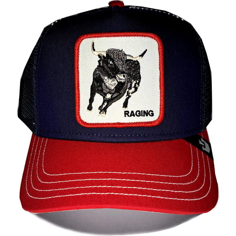 czapka-trucker-granatowa-i-czerwona-byk-raging-bull-fab-farm-goorin-bros