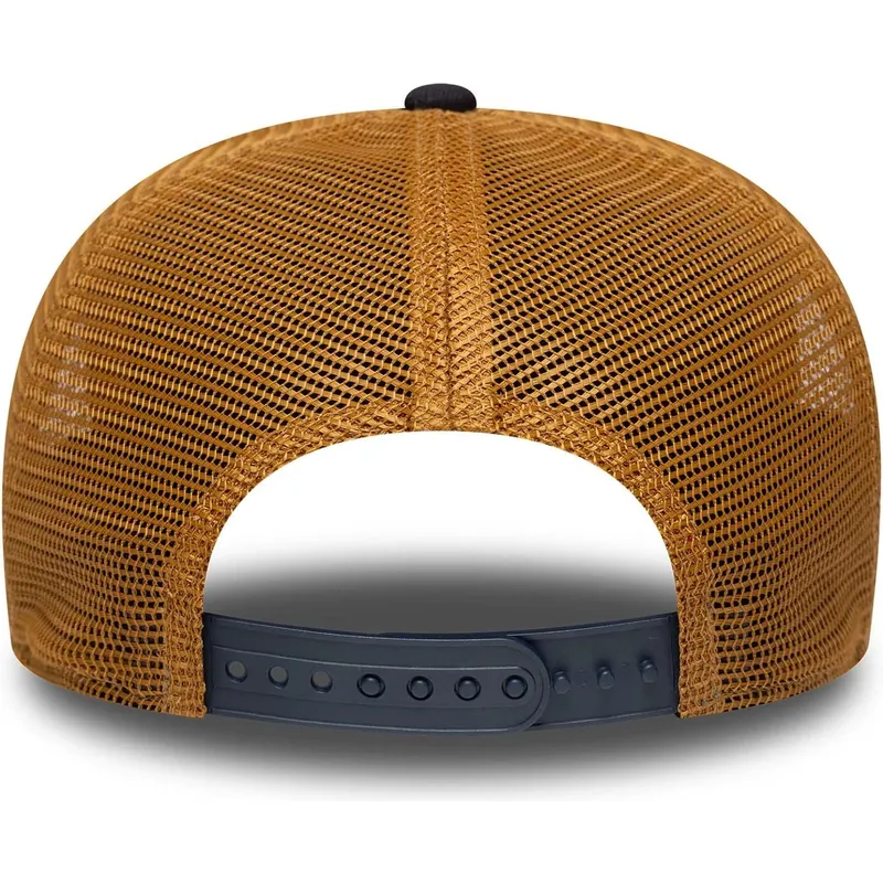 granatowo-brazowa-czapka-trucker-9seventy-stretch-snap-z-wytloczonym-logo-new-york-yankees-mlb-od-new-era