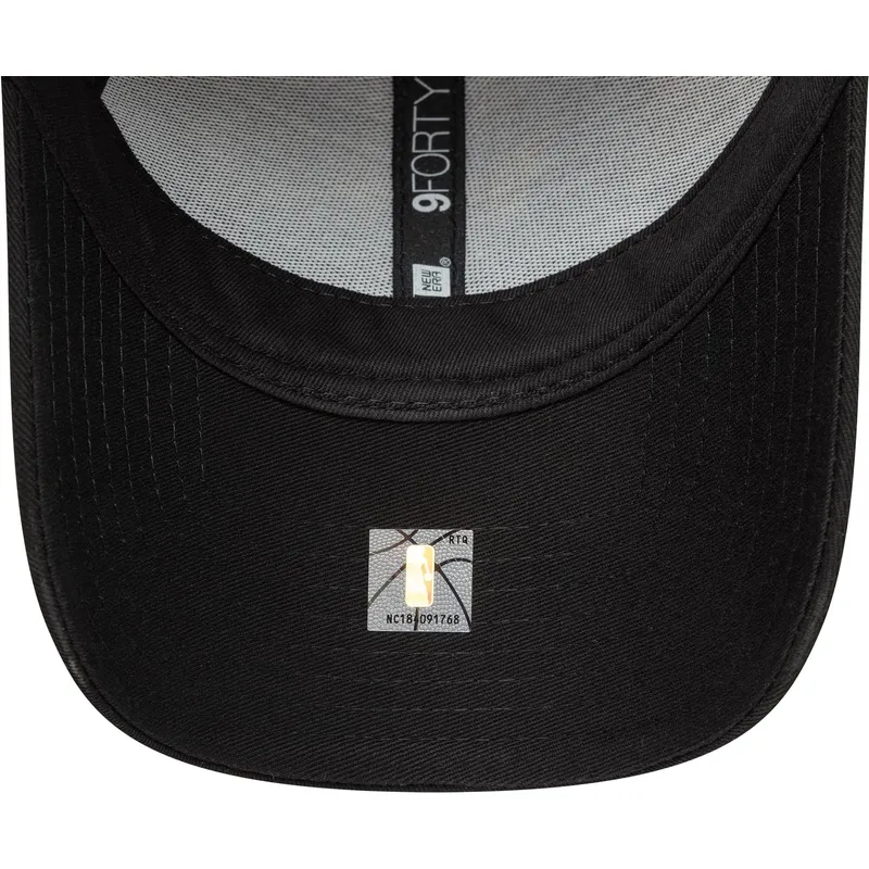 kepure-islenkta-juoda-reguliuojamas-9forty-los-angeles-lakers-nba-new-era