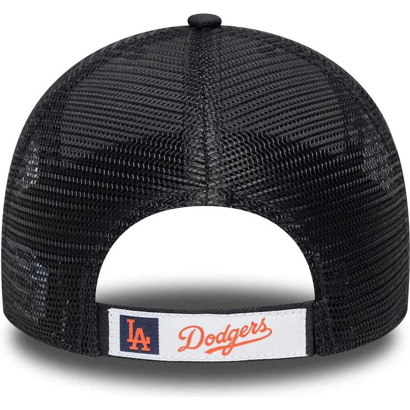 kepure-islenkta-tamsiai-melyna-reguliuojamas-vaikams-9forty-homefield-los-angeles-dodgers-mlb-new-era