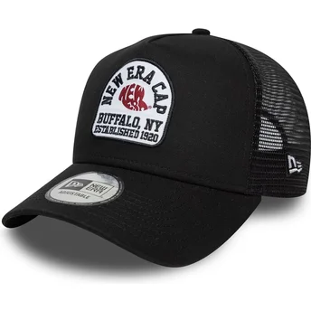 Czarna czapka trucker A Frame Cotton Patch od New Era