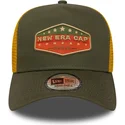 zielono-zolta-czapka-truckerka-a-frame-cotton-patch-od-new-era