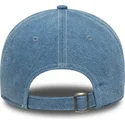 kepure-islenkta-melyna-reguliuojamas-9twenty-denim-new-york-yankees-mlb-new-era