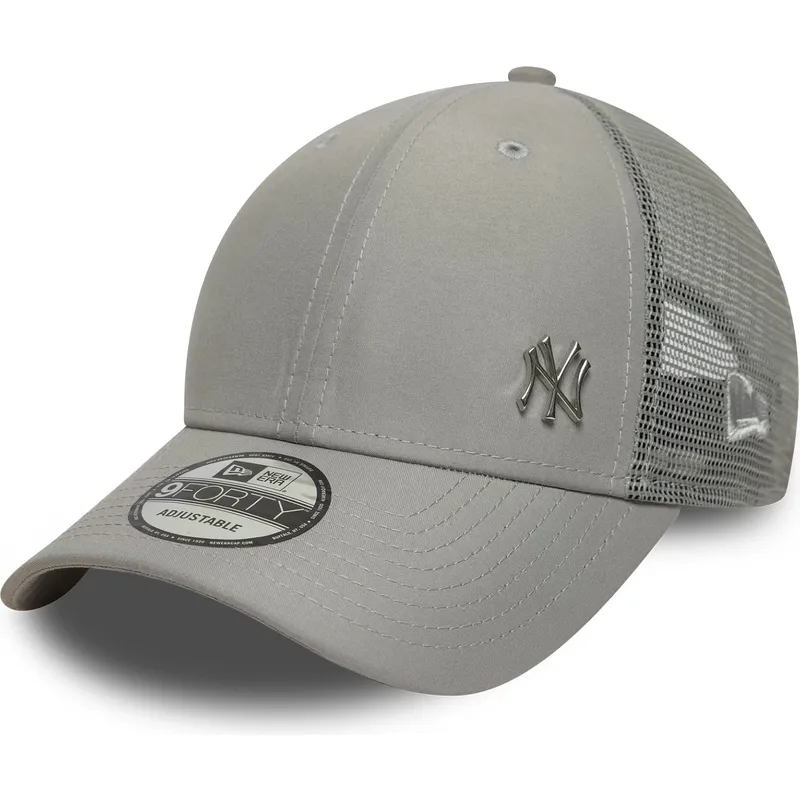 kepure-islenkta-vilkikas-pilka-reguliuojama-juostele-9forty-flawless-new-york-yankees-mlb-new-era