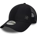 kepure-islenkta-tamsiai-melyna-reguliuojamas-9forty-flawless-new-york-yankees-mlb-new-era