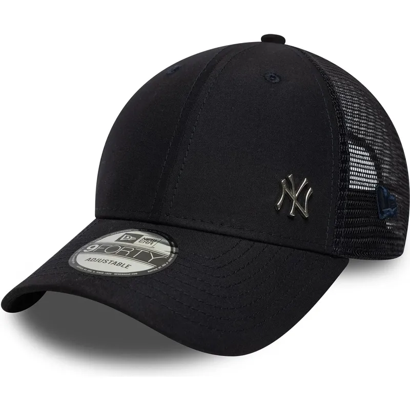 kepure-islenkta-tamsiai-melyna-reguliuojamas-9forty-flawless-new-york-yankees-mlb-new-era
