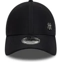 kepure-islenkta-tamsiai-melyna-reguliuojamas-9forty-flawless-new-york-yankees-mlb-new-era