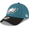 kepure-islenkta-zalia-reguliuojama-juostele-vaikams-9forty-the-league-philadelphia-eagles-nfl-new-era