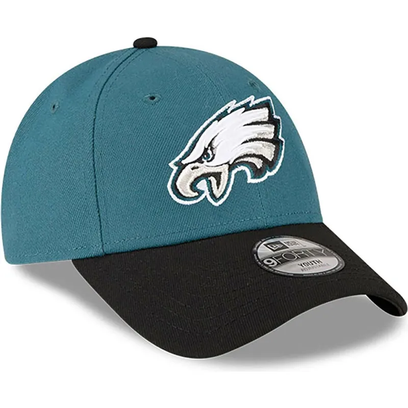 cap-islenkta-green-adjustable-strap-vaikams-9forty-the-league-philadelphia-eagles-nfl-new-era
