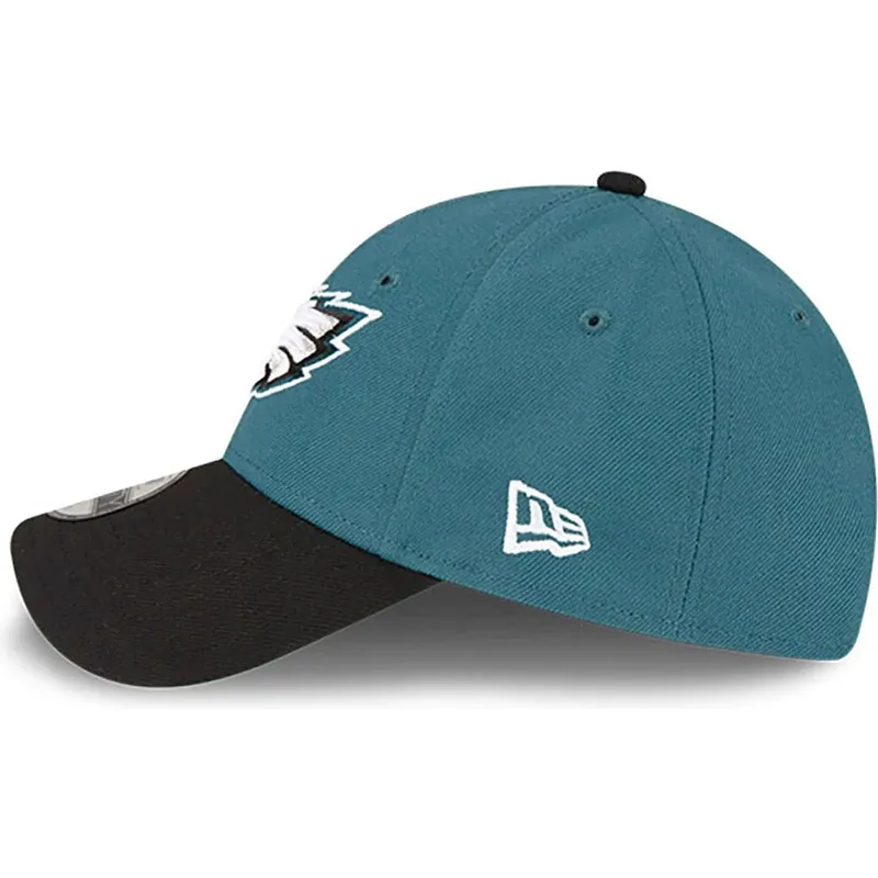 kepure-islenkta-zalia-reguliuojama-juostele-vaikams-9forty-the-league-philadelphia-eagles-nfl-new-era