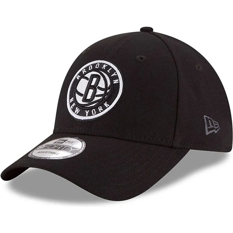 cap-islenkta-black-adjustable-strap-vaikams-9forty-the-league-brooklyn-nets-nba-new-era