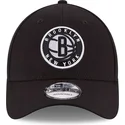 cap-islenkta-black-adjustable-strap-vaikams-9forty-the-league-brooklyn-nets-nba-new-era