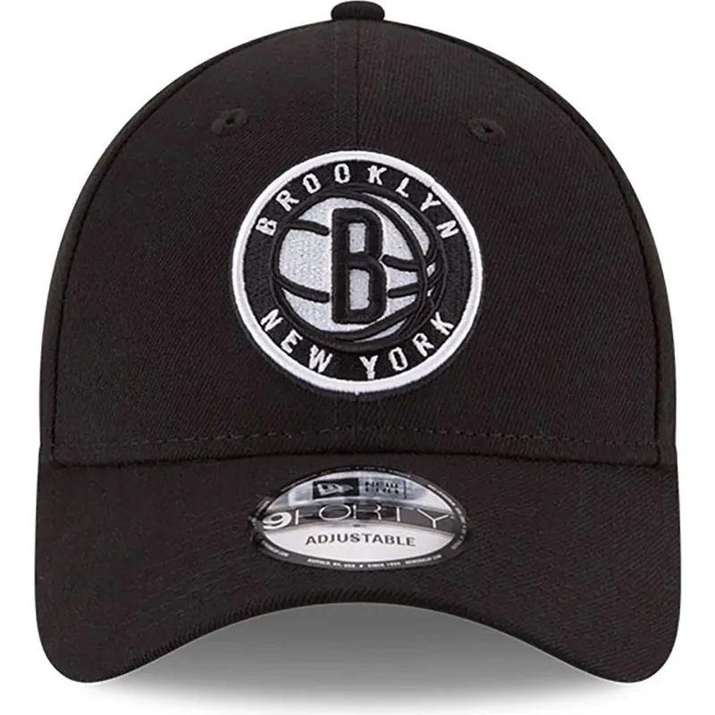 cap-islenkta-black-adjustable-strap-vaikams-9forty-the-league-brooklyn-nets-nba-new-era
