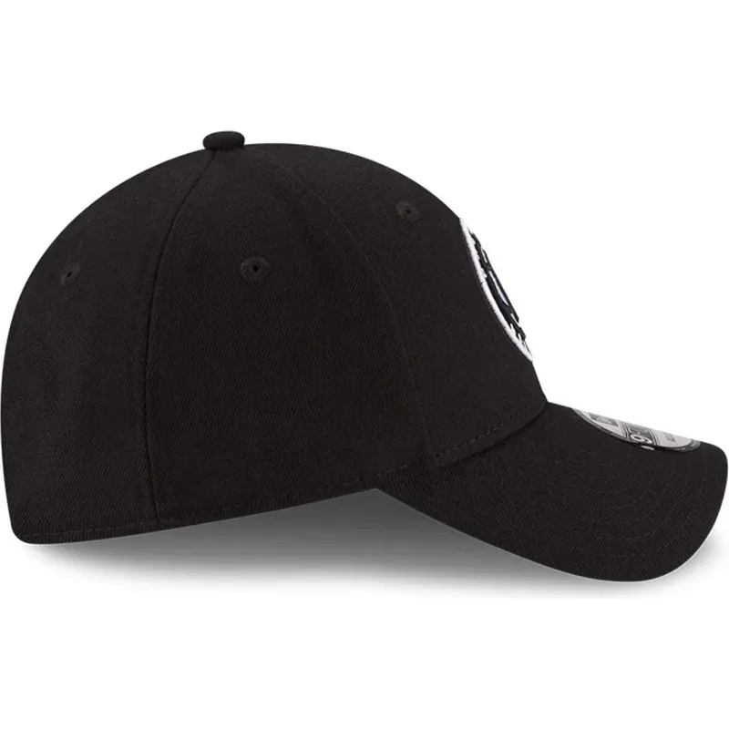 czarna-zakrzywiona-czapka-regulowana-dla-dziecka-9forty-the-league-brooklyn-nets-nba-new-era