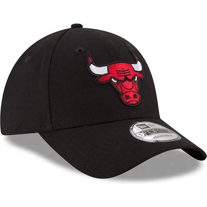 czarna-zakrzywiona-czapka-regulowana-dla-dzieci-9forty-the-league-chicago-bulls-nba-new-era
