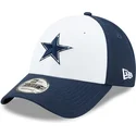 kepure-islenkta-tamsiai-melyna-reguliuojama-juostele-vaikams-9forty-the-league-dallas-cowboys-nfl-new-era