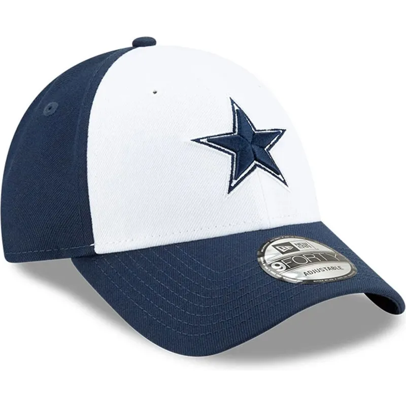 cap-islenkta-navy-blue-adjustable-strap-vaikams-9forty-the-league-dallas-cowboys-nfl-new-era