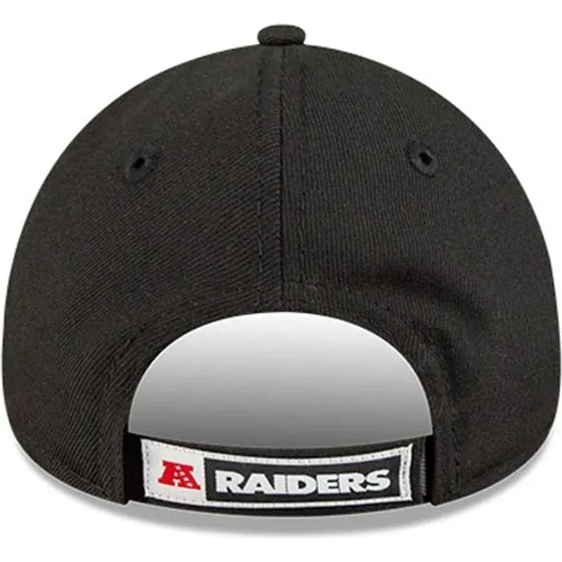 cap-islenkta-black-adjustable-strap-vaikams-9forty-the-league-las-vegas-raiders-nfl-new-era