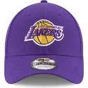 fioletowa-regulowana-czapka-z-daszkiem-dla-dzieci-9forty-the-league-los-angeles-lakers-nba-new-era