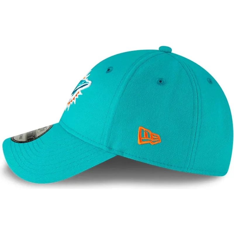 kepure-islenkta-melyna-reguliuojamas-vaikams-9forty-the-league-miami-dolphins-nfl-new-era