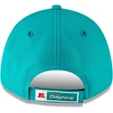kepure-islenkta-melyna-reguliuojamas-vaikams-9forty-the-league-miami-dolphins-nfl-new-era