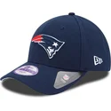 cap-islenkta-navy-blue-adjustable-strap-vaikams-9forty-the-league-new-england-patriots-nfl-new-era
