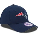 cap-islenkta-navy-blue-adjustable-strap-vaikams-9forty-the-league-new-england-patriots-nfl-new-era