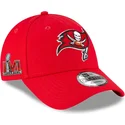 czerwona-zakrzywiona-regulowana-czapka-dziecieca-9forty-the-league-tampa-bay-buccaneers-nfl-od-new-era