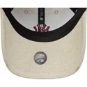 bezowa-czapka-z-zakrzywionym-daszkiem-regulowana-9twenty-linen-new-york-yankees-mlb-od-new-era