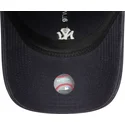 new-era-curved-brim-9twenty-mini-logo-washed-new-york-yankees-mlb-navy-blue-adjustable-cap