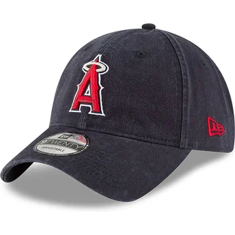Kepurė išlenkta tamsiai mėlyna reguliuojama juostelė 9TWENTY Core Classic Los Angeles Angels MLB New Era