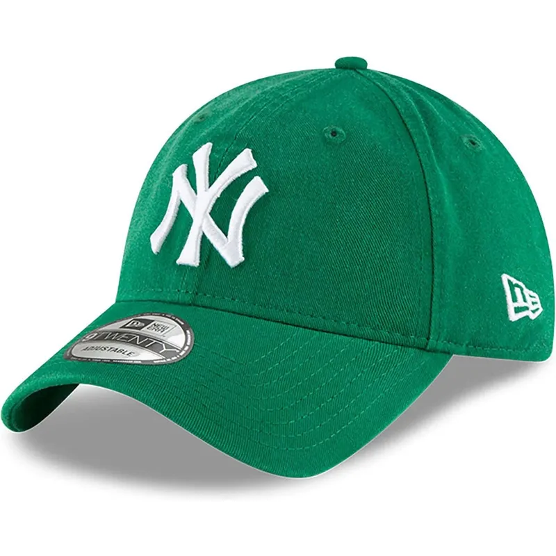 cap-islenkta-green-adjustable-strap-9twenty-core-classic-new-york-yankees-mlb-new-era