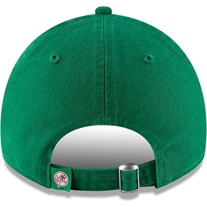 zielona-regulowana-czapka-z-zakrzywionym-daszkiem-9twenty-core-classic-new-york-yankees-mlb-new-era