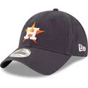 kepure-islenkta-tamsiai-melyna-reguliuojama-juostele-9twenty-core-classic-houston-astros-mlb-new-era