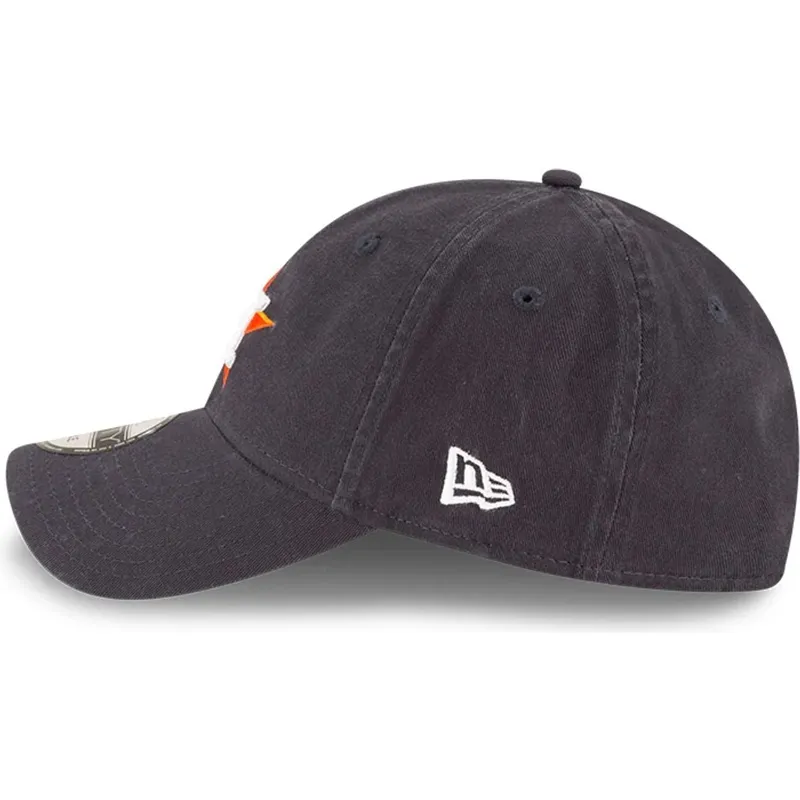 kepure-islenkta-tamsiai-melyna-reguliuojama-juostele-9twenty-core-classic-houston-astros-mlb-new-era