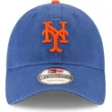 niebieska-regulowana-czapka-z-zakrzywionym-daszkiem-9twenty-core-classic-new-york-mets-mlb-new-era