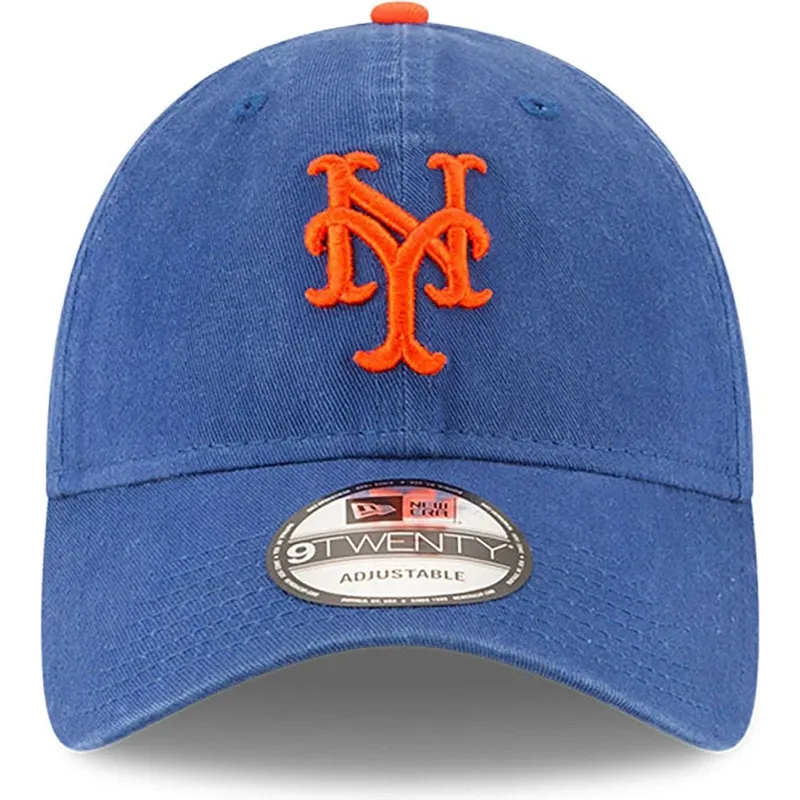 kepure-islenkta-melyna-reguliuojama-juostele-9twenty-core-classic-new-york-mets-mlb-new-era